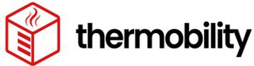 A black and white image of the logo for thermo scientific.